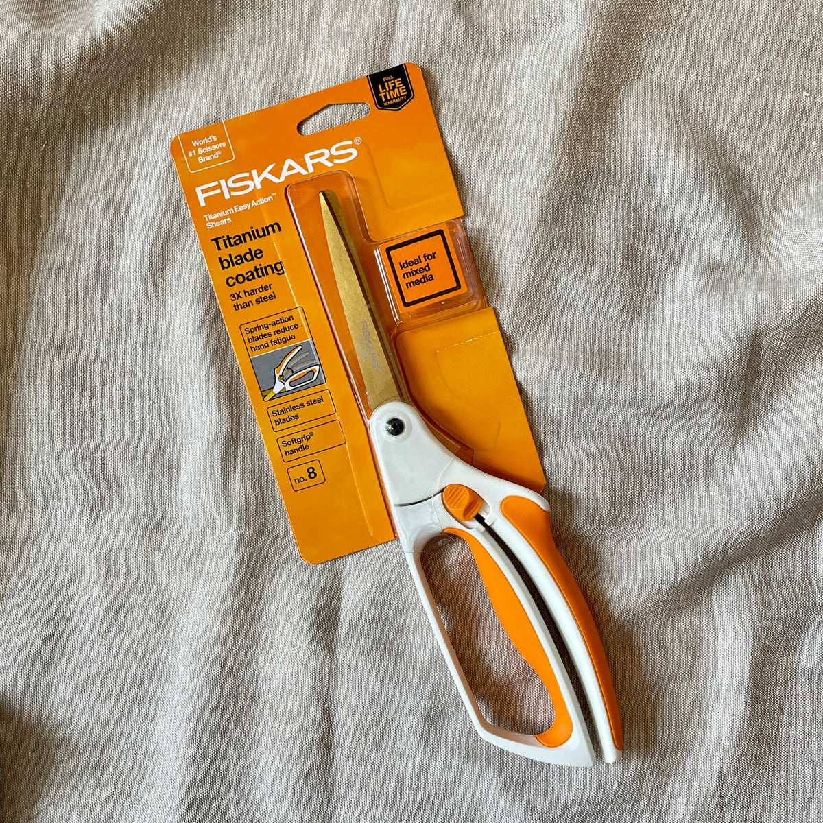 Fiskars Titanium Softgrip Scissors (8)