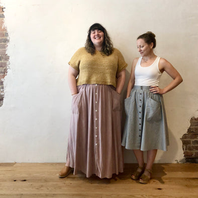 Estuary Skirt by Sew Liberated