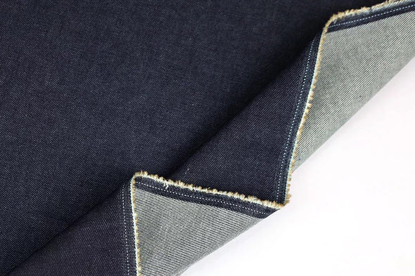 Classic Blue US Milled Stretch Denim 12oz by the 1/4 yard
