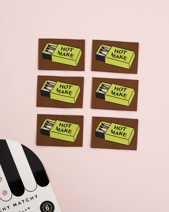 Matchy Matchy Sewing Club Woven Labels