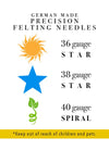 Precision Felting Needles