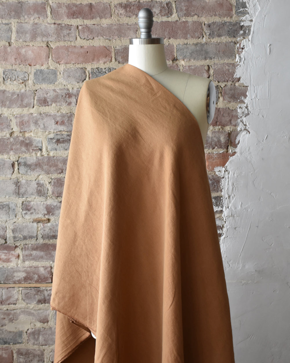 Linen Organic Cotton Twill - Suede Linen Organic Cotton Twill - Suede