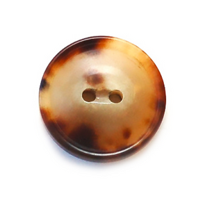 Domed Natural Horn Buttons