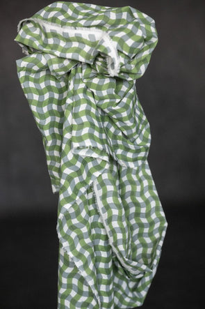 Wriggle Block Print Indian Cotton by the 1/4 yard
