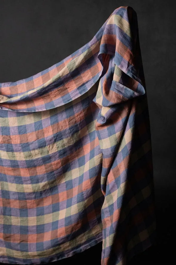 Fig & Bramble European Laundered Linen by the 1/4 yard
