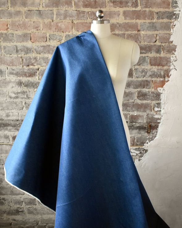 Cone Mills 12.5oz Denim- Light Indigo by the 1/4 yard