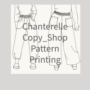 Chanterelle Pants PDF Pattern Printing