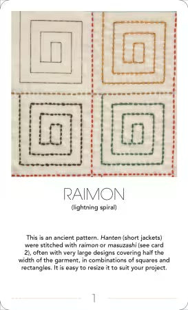 Ultimate Sashiko Card Deck