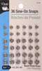 Sew-On Snaps Assorted Sizes