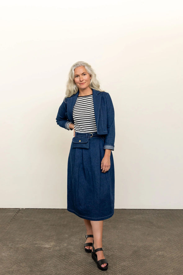 Bernadette Skirt Printed Pattern