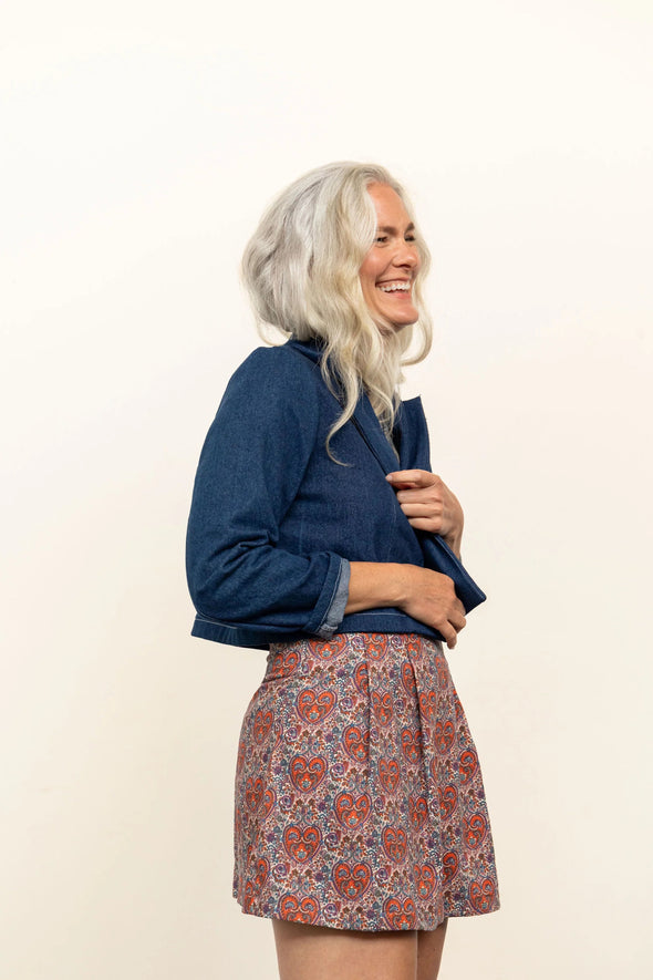 Bernadette Skirt Printed Pattern