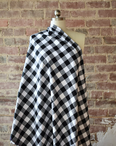 Yarn-Dyed Flannel Buffalo Plaid by the 1/4 yard