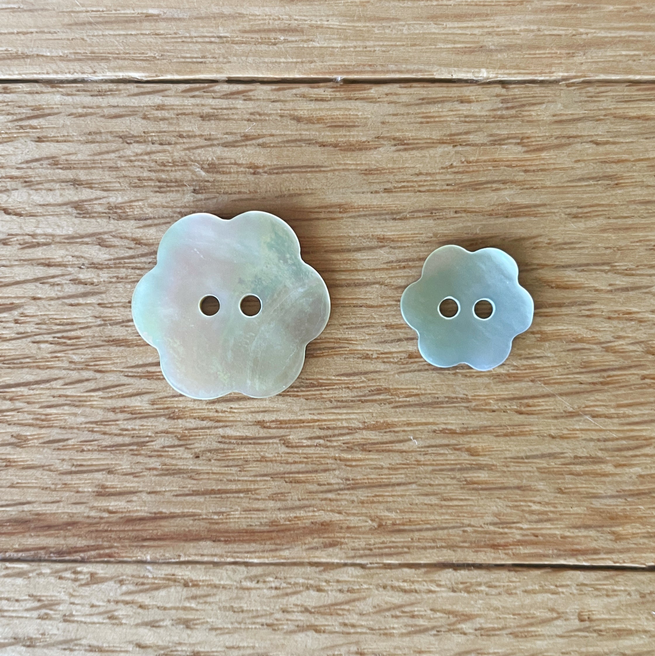 Flower Shell Buttons – EWE fine fiber goods