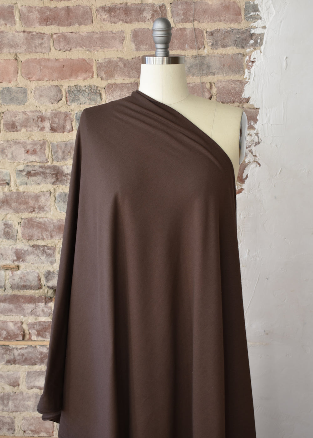 Cotton/TENCEL™ Modal Spandex Jersey - Espresso Cotton/TENCEL™ Modal Spandex Jersey - Espresso
