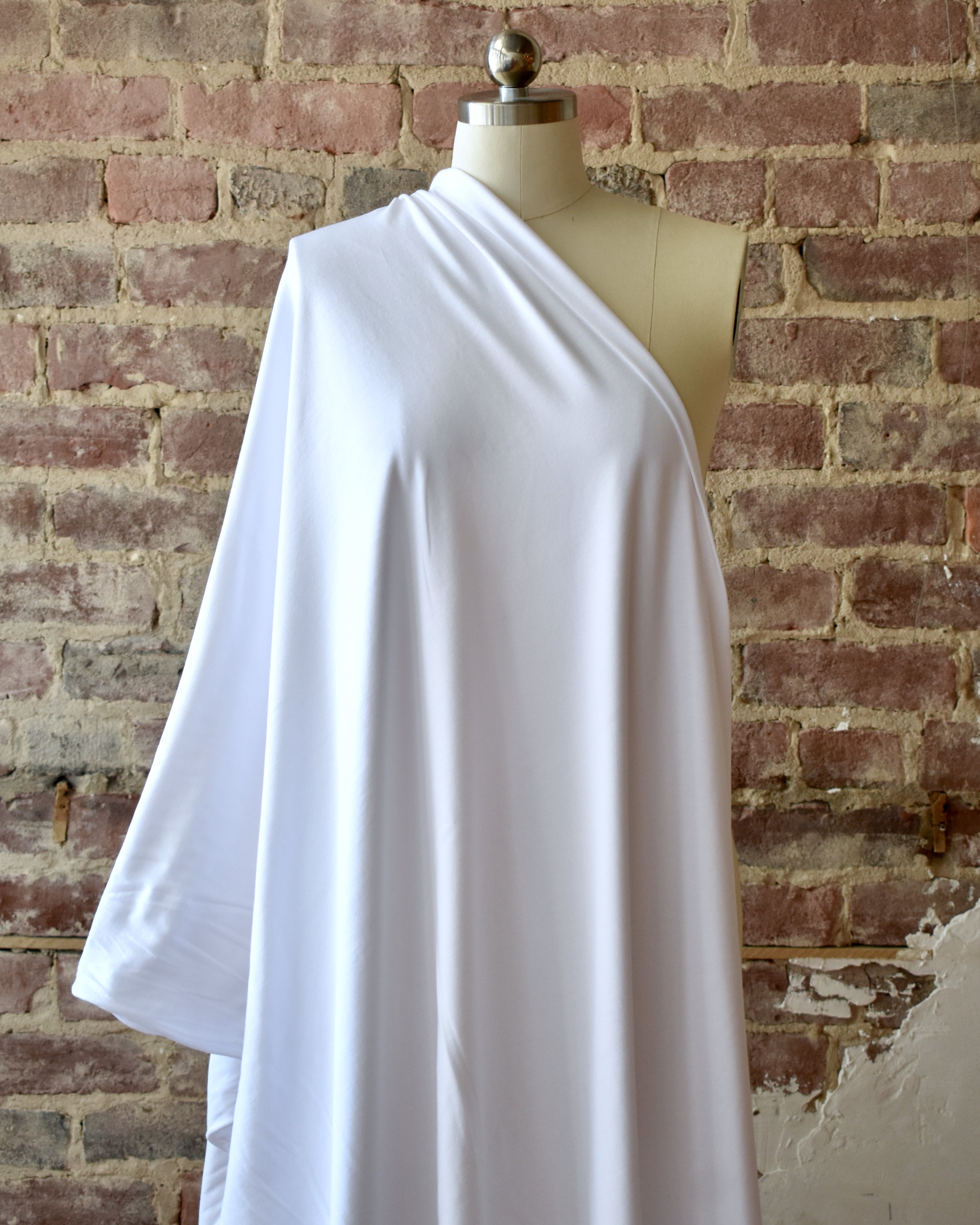 トップス COTTON POLYESTER JERSEY Hudson Tencel Cotton Jersey by the 1/4 yard – EWE fine fiber