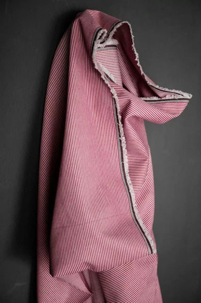Railroad Stripe Denim- Remnants