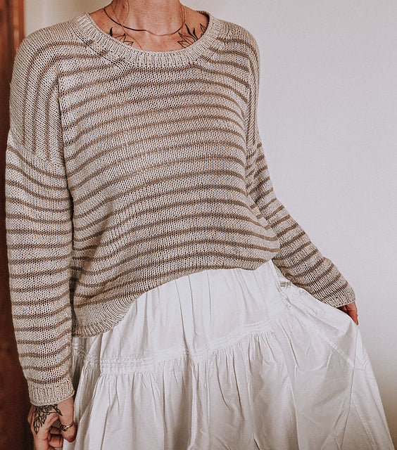 "Stripealong" Striped Sweater KAL- September 14th- October 19th