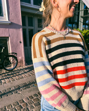 "Stripealong" Striped Sweater KAL- September 14th- October 19th