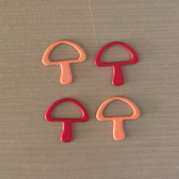 Seamless Mushroom Stitch Markers