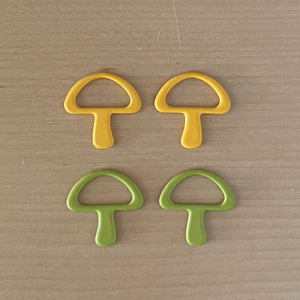 Seamless Mushroom Stitch Markers