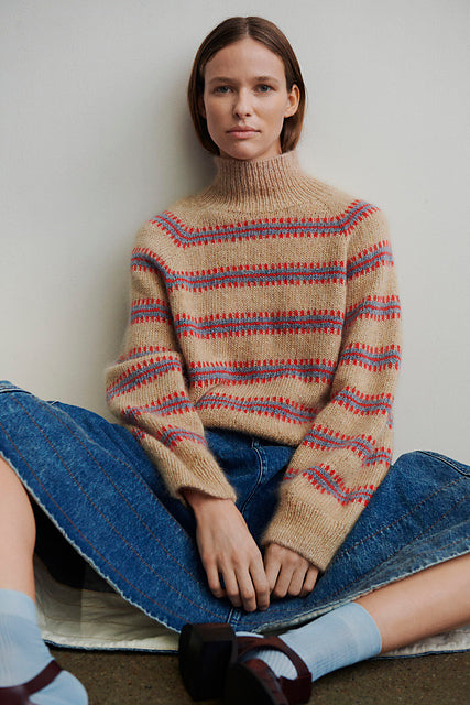"Stripealong" Striped Sweater KAL- September 14th- October 19th