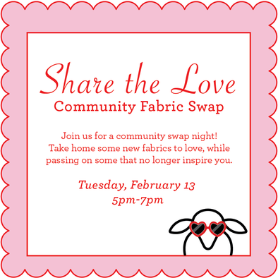 Share The Love Fabric Swap