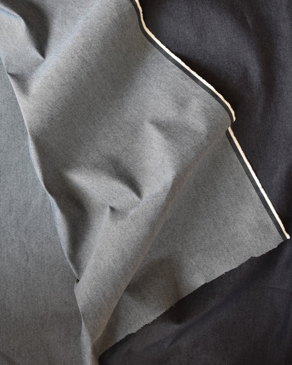 Light Indigo Stretch Deadstock Italian Denim by the 1/4 yard