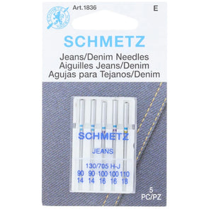 Schmetz Jeans/Denim Sewing Machine Needles