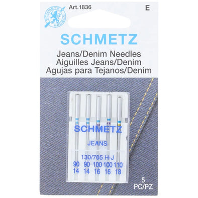 Schmetz Jeans/Denim Sewing Machine Needles