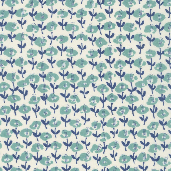 Sevenberry Petite Garden Lawn by the 1/4 yard