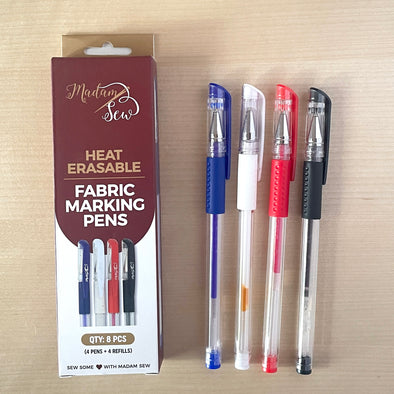 Heat Erasable Fabric Marking Pens