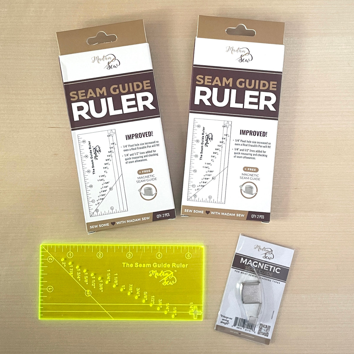 Seam Guide Ruler – EWE fine fiber goods