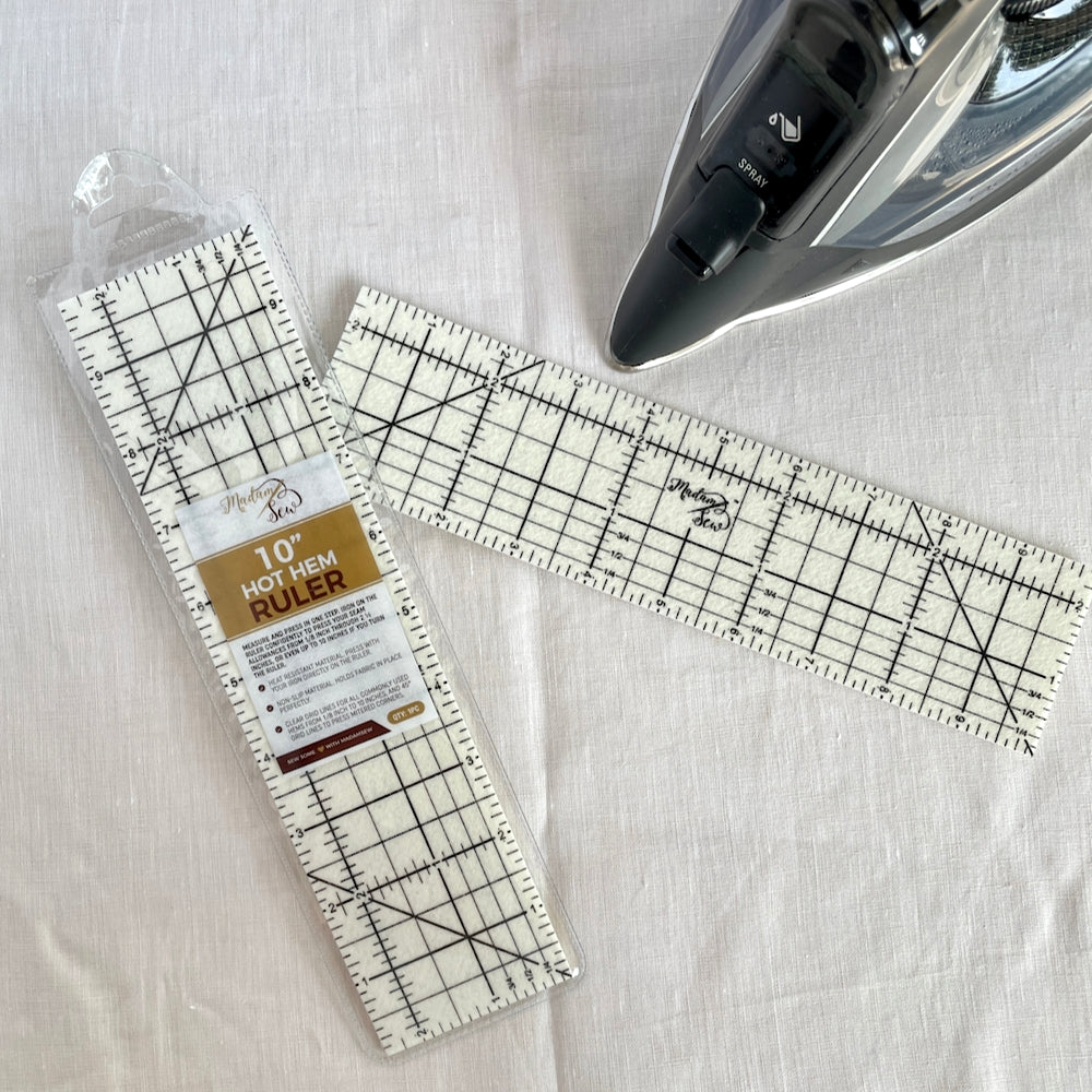 Pikaby Hem Ruler Hot Hem Ruler – EWE fine fiber goods