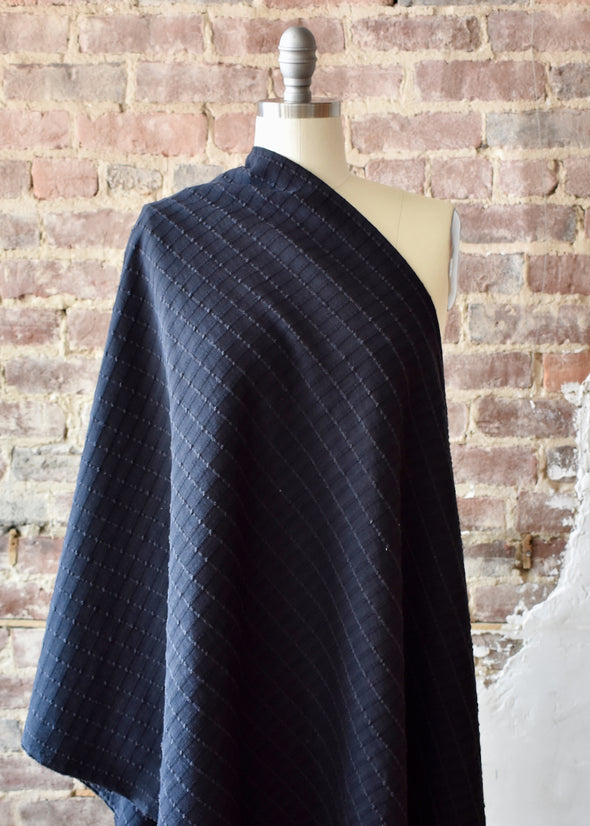 Millie Windowpane Jacquard by the 1/4 yard