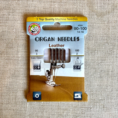 Organ Sewing Machine Needles- Leather