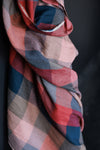 Painterly Rouge European Laundered Linen