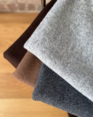 Parker Boiled Wool Coating by the 1/4 yard