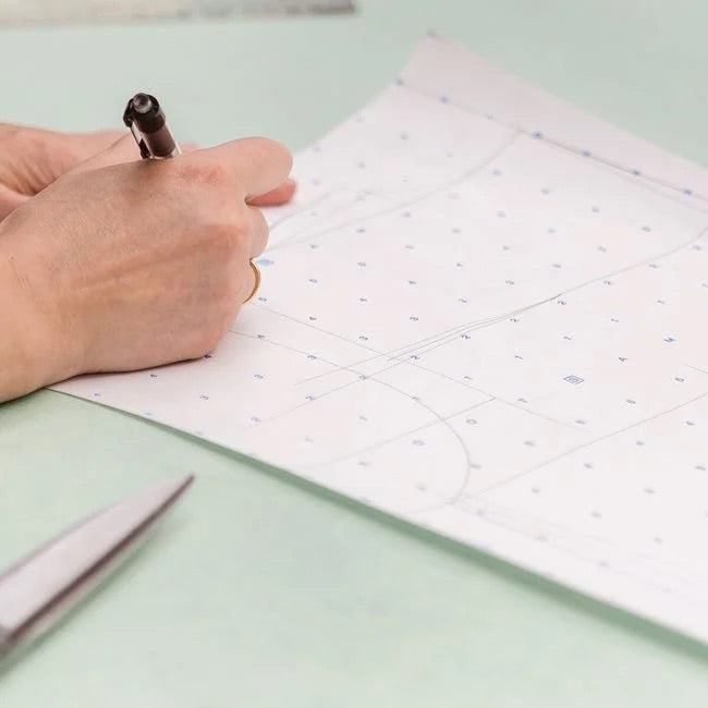 Pattern Drafting Paper by the 1/4 yard – EWE fine fiber goods