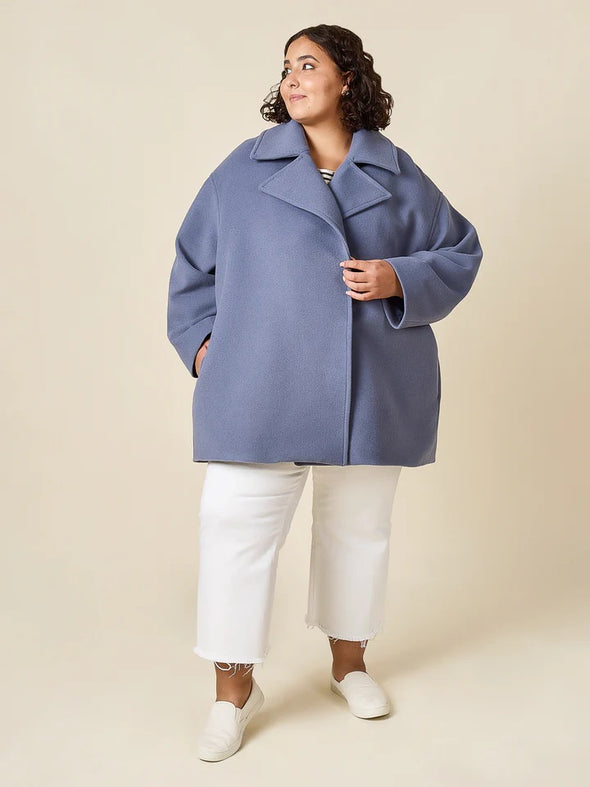 Phoebe Coat Printed Pattern