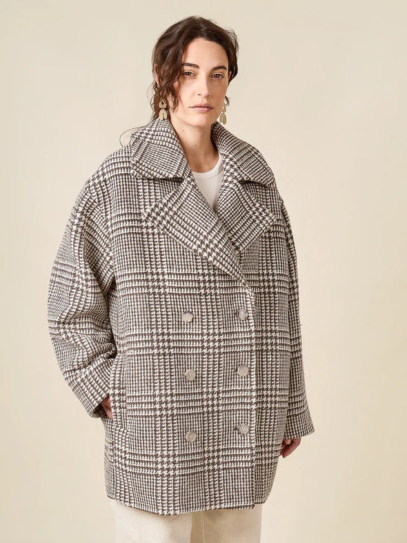Phoebe Coat Printed Pattern