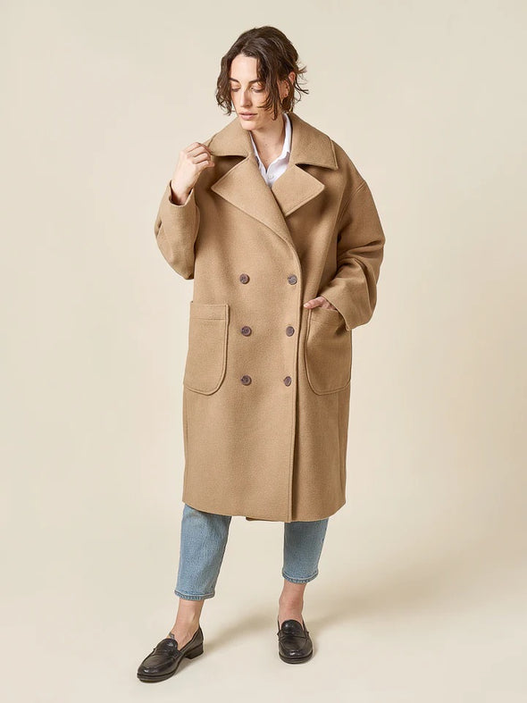 Phoebe Coat Printed Pattern