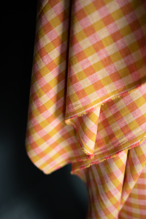 Rhubarb and Custard Cotton/Linen