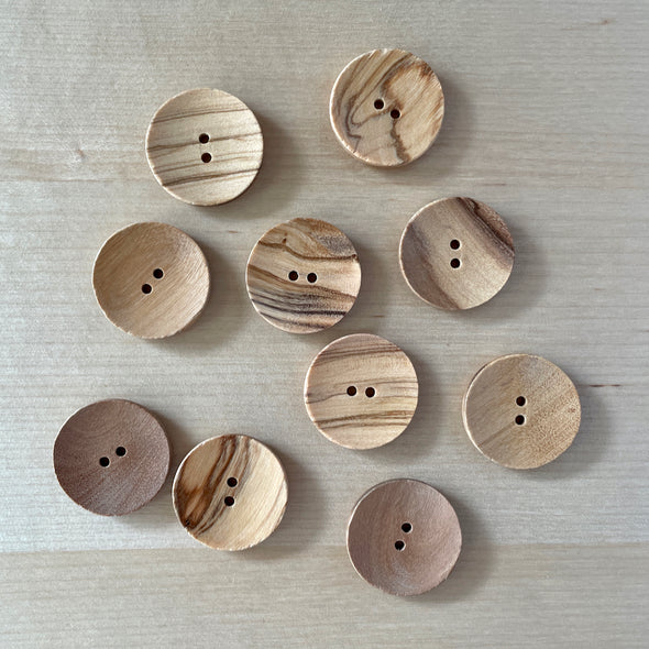 Portuguese Large Wooden Buttons