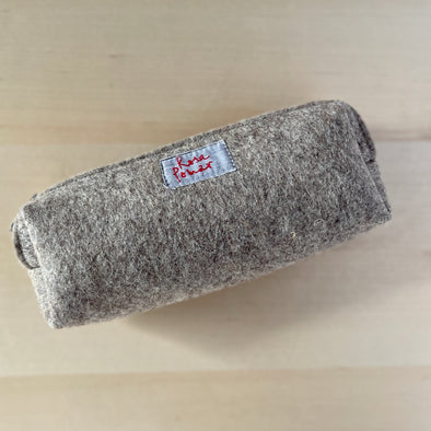 Upcycled Wool Felt Pouches