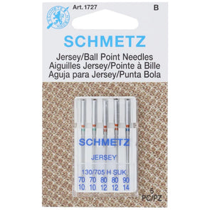 Schmetz Ball Point/Jersey Sewing Machine Needles