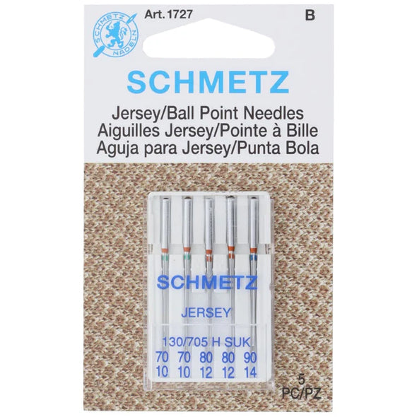 Schmetz Ball Point/Jersey Sewing Machine Needles