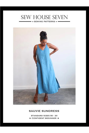 The Sauvie Sundress - Printed Pattern