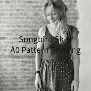 Songbird Skirt A0 Copy_Shop Pattern Printing