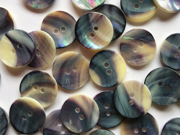 Mussel Shell Buttons