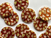 Retro Floral Shell Buttons